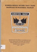 Ensiklopedia Musik Dan Tari Daerah Sumatra Barat