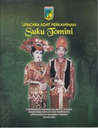 Upacara Adat Perkawinan Suku Tomini